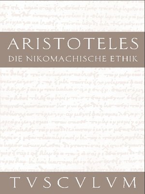 cover image of Die Nikomachische Ethik